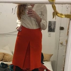 COS Women's A-Line wool Skirt